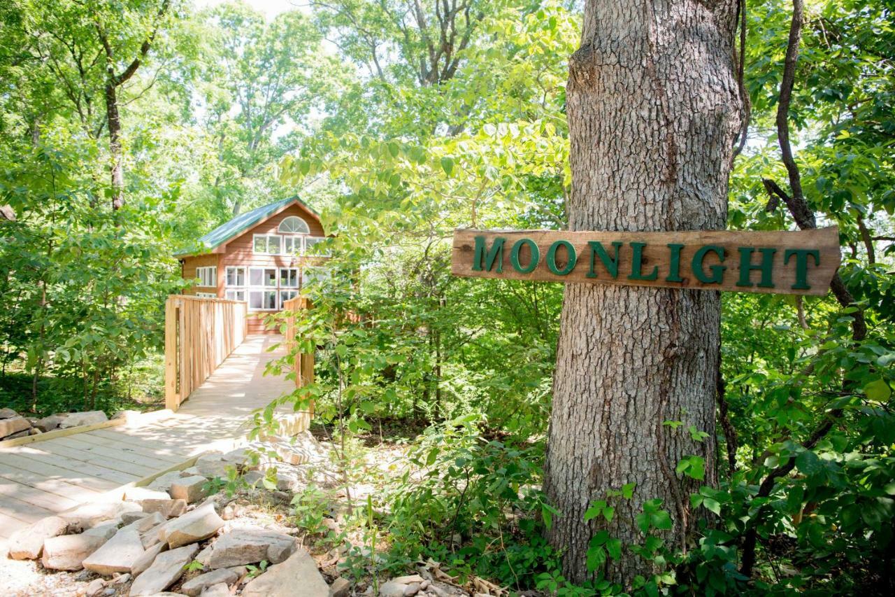 The Cottage Treehouses Hermann Exterior foto